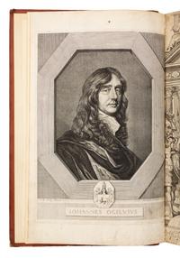 HOMER. -- John OGILBY, translator. Homer his Iliads Translated, Adorn'd with Scuplture. London: Thomas Roycroft, 1660.