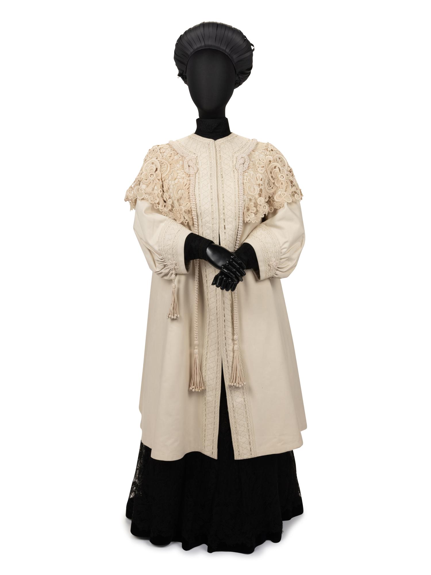 Wool and Lace Coat Worn by Abraham Lincoln's Relative, c. 1905