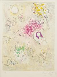 Marc Chagall (Belarusian/French, 1887–1985) — Chloé (from Daphnis and Chloe ), 1961