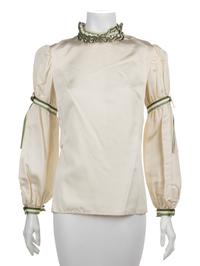 Four High Neck Blouses, Late 1960s-1980s