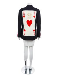 Moschino Couture Playing Card Jacket, 1989