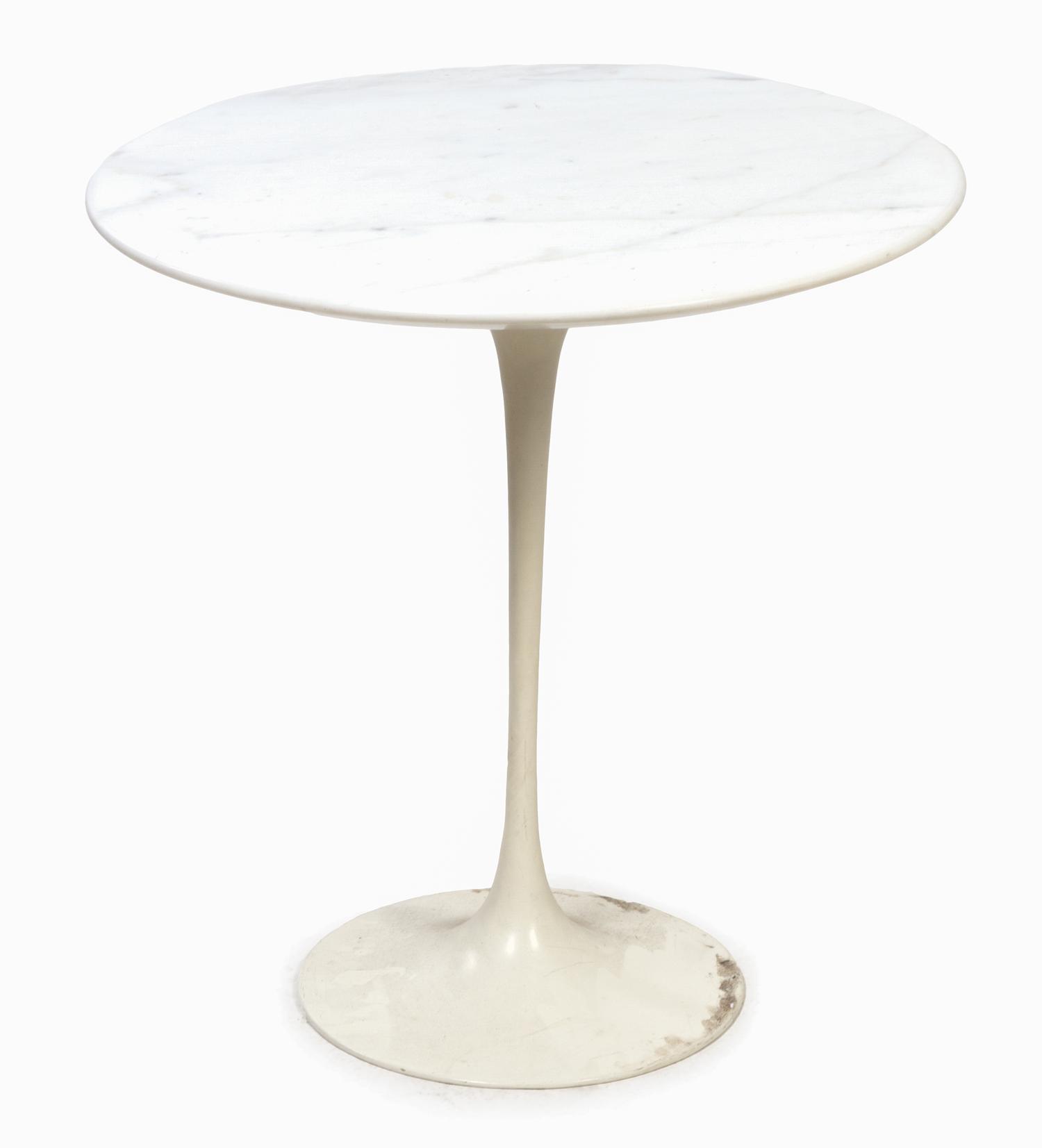 A Tulip Table after Saarinen Height 20 x diameter 20 1/4 inches. — SECOND HALF OF 20TH CENTURY