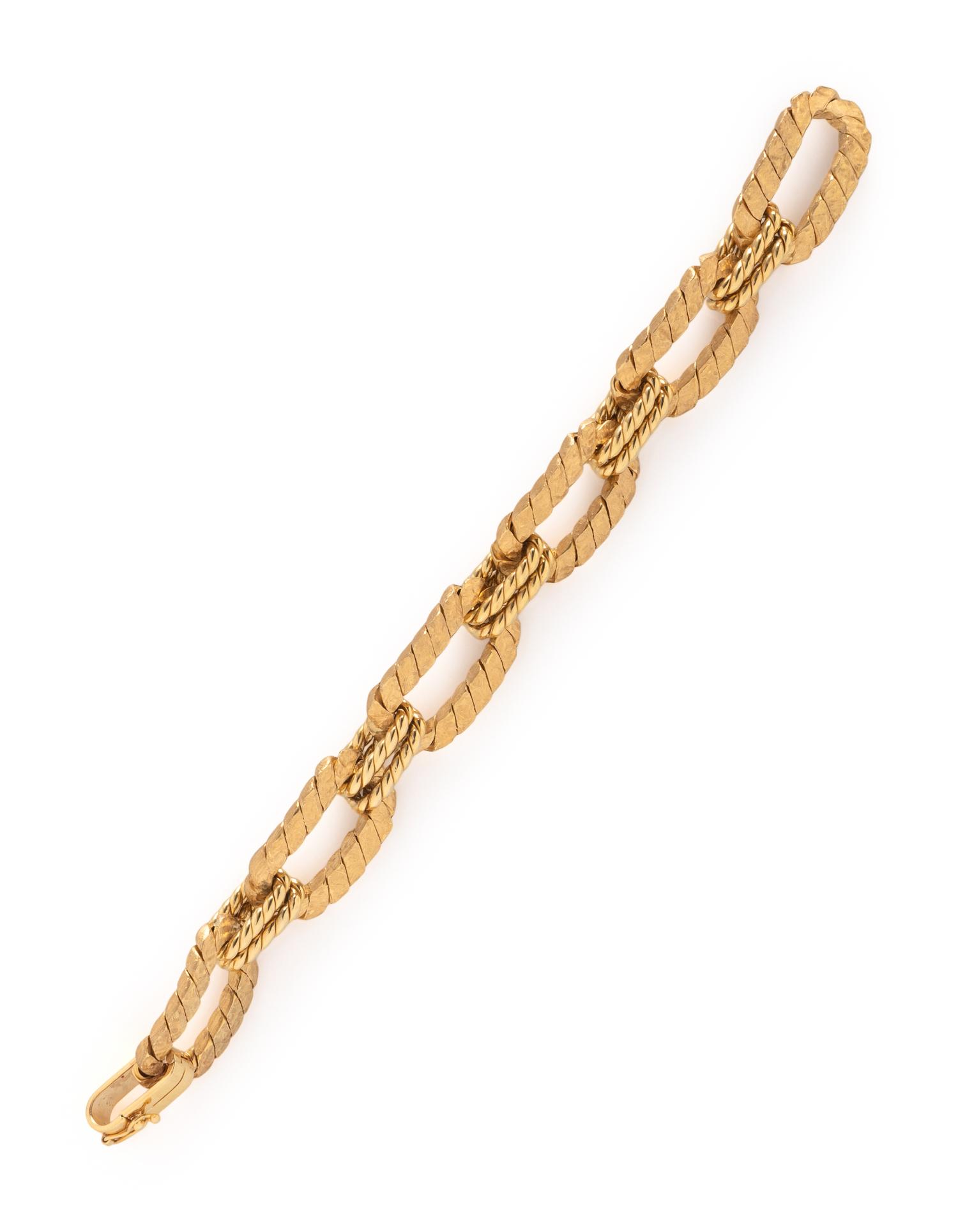 YELLOW GOLD BRACELET