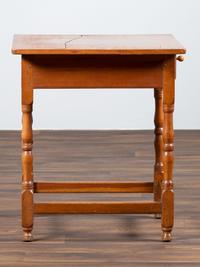 A William and Mary Cherrywood One-Drawer Tavern Table
