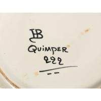 A Group of Quimper Faience Table Articles