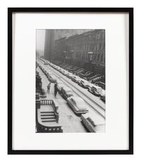 Ruth Orkin (1921-1985) Snow Covered Cars, NYC, 1952