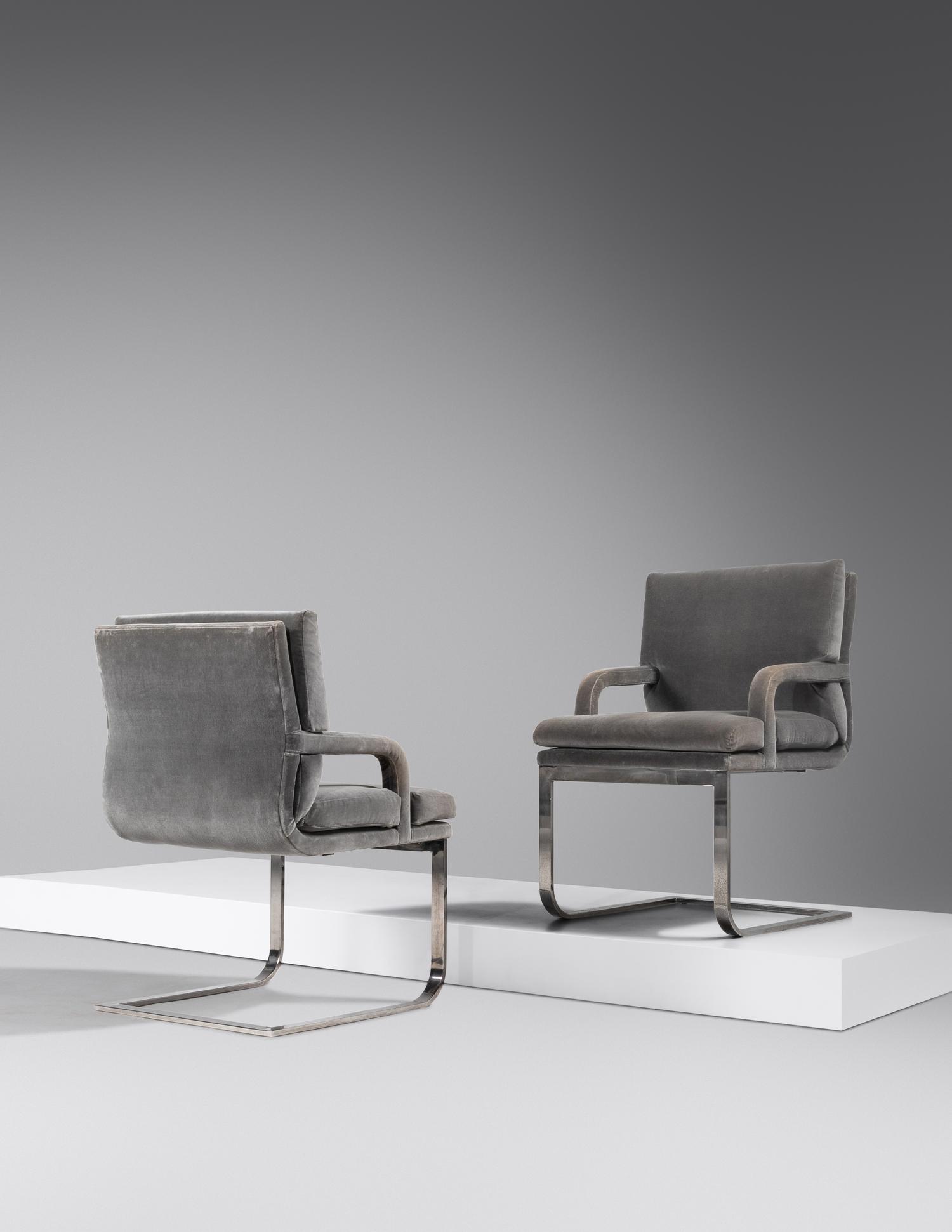 Set of Ten Dining Chairs