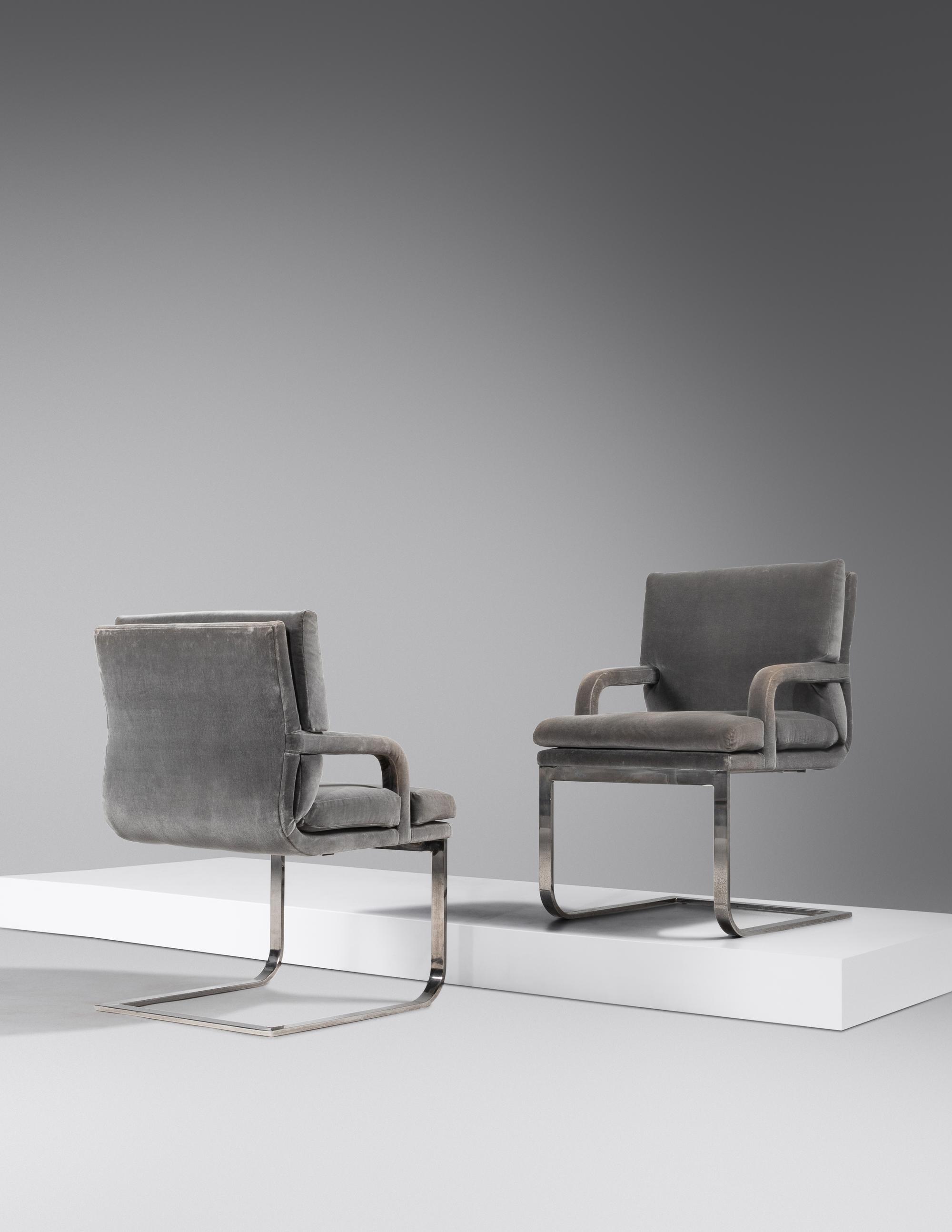 Set of Ten Dining Chairs