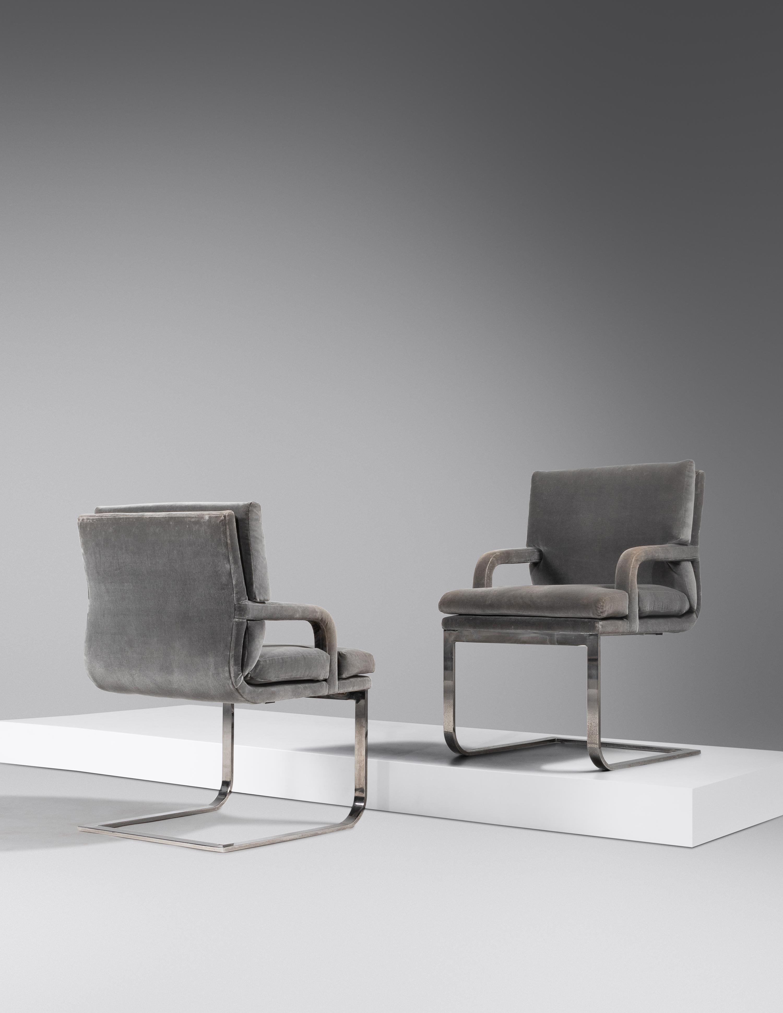 Set of Ten Dining Chairs