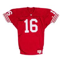 A Joe Montana Signed Autograph San Francisco 49ers Jersey