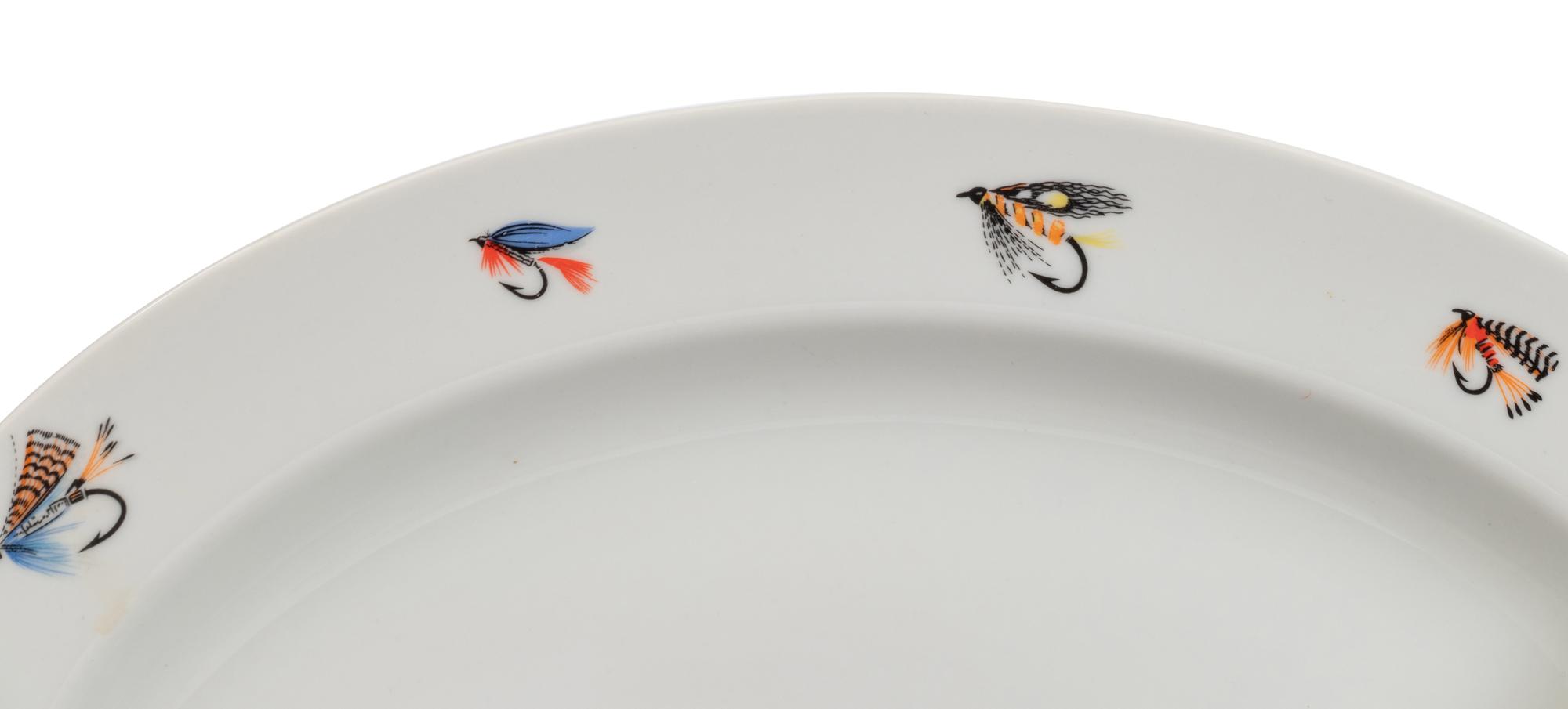 An American Porcelain Dinner Service