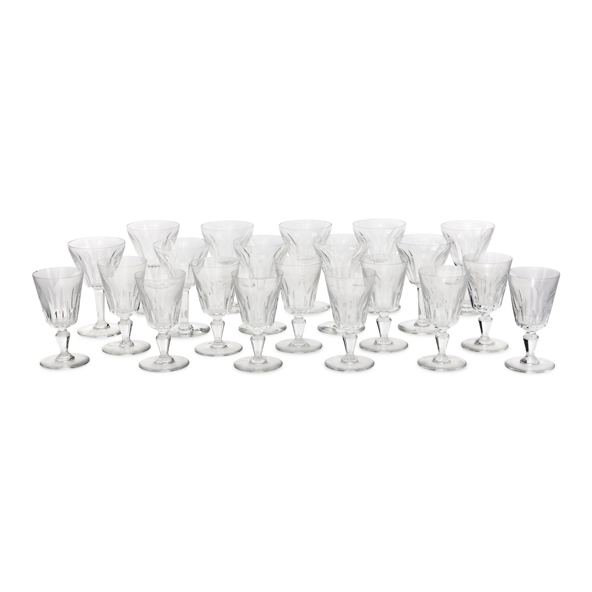 A Baccarat Val de Loire Stemware Service