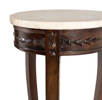 A Pair of Continental Mahogany Pedestal Stands
