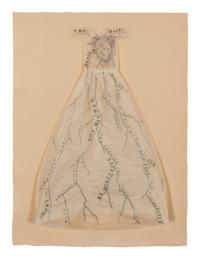 White Hinged Poem Dress (#3)