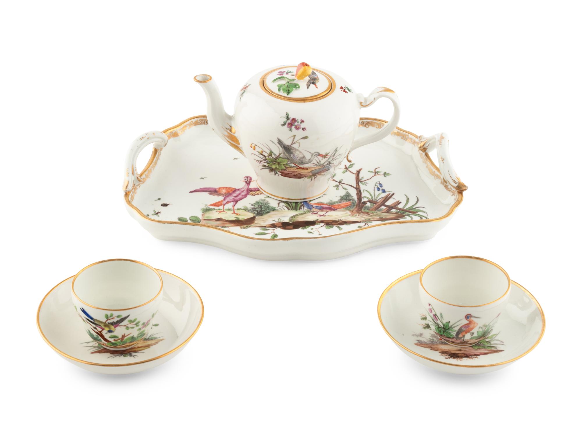 A Vienna Porcelain Tête-à-Tête