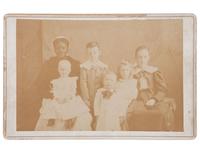 [SLAVERY] -- [RECONSTRUCTION]. Small archive of photographs and documents associated with Fannie "Cook" Sims (ca 1850-1943), a freed woman who worked as a domestic laborer in Chester County, South Carolina.