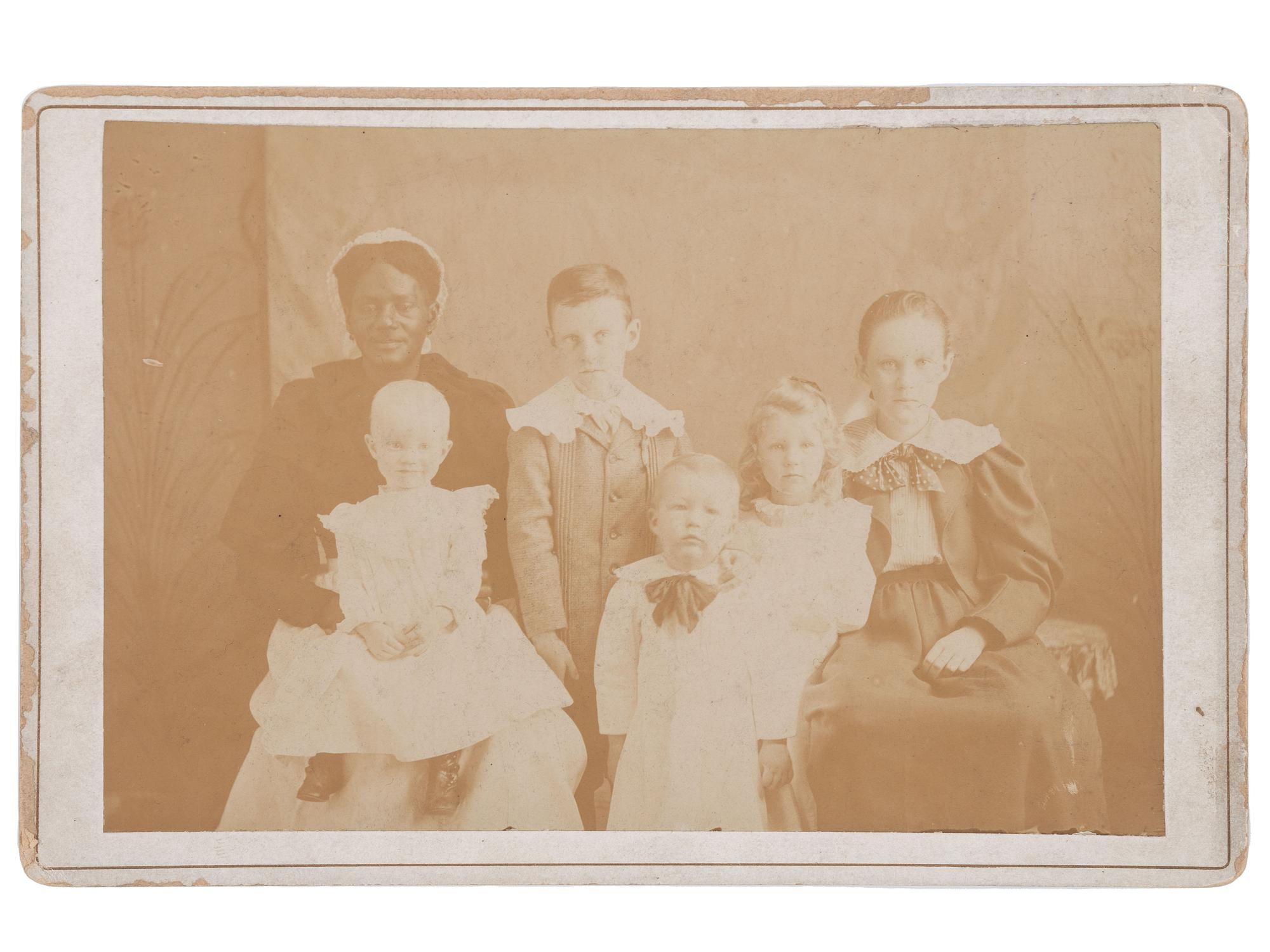 [SLAVERY] -- [RECONSTRUCTION]. Small archive of photographs and documents associated with Fannie "Cook" Sims (ca 1850-1943), a freed woman who worked as a domestic laborer in Chester County, South Carolina.