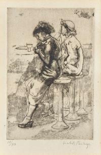 Isabel Bishop (American, 1902-1988) - Eight Scenes of Everyday Women (8)