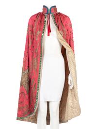 Collection of 19th Century Clothing: One Dress, Four Capes