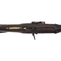 Ottoman Knee Pistol Converted to Percussion
