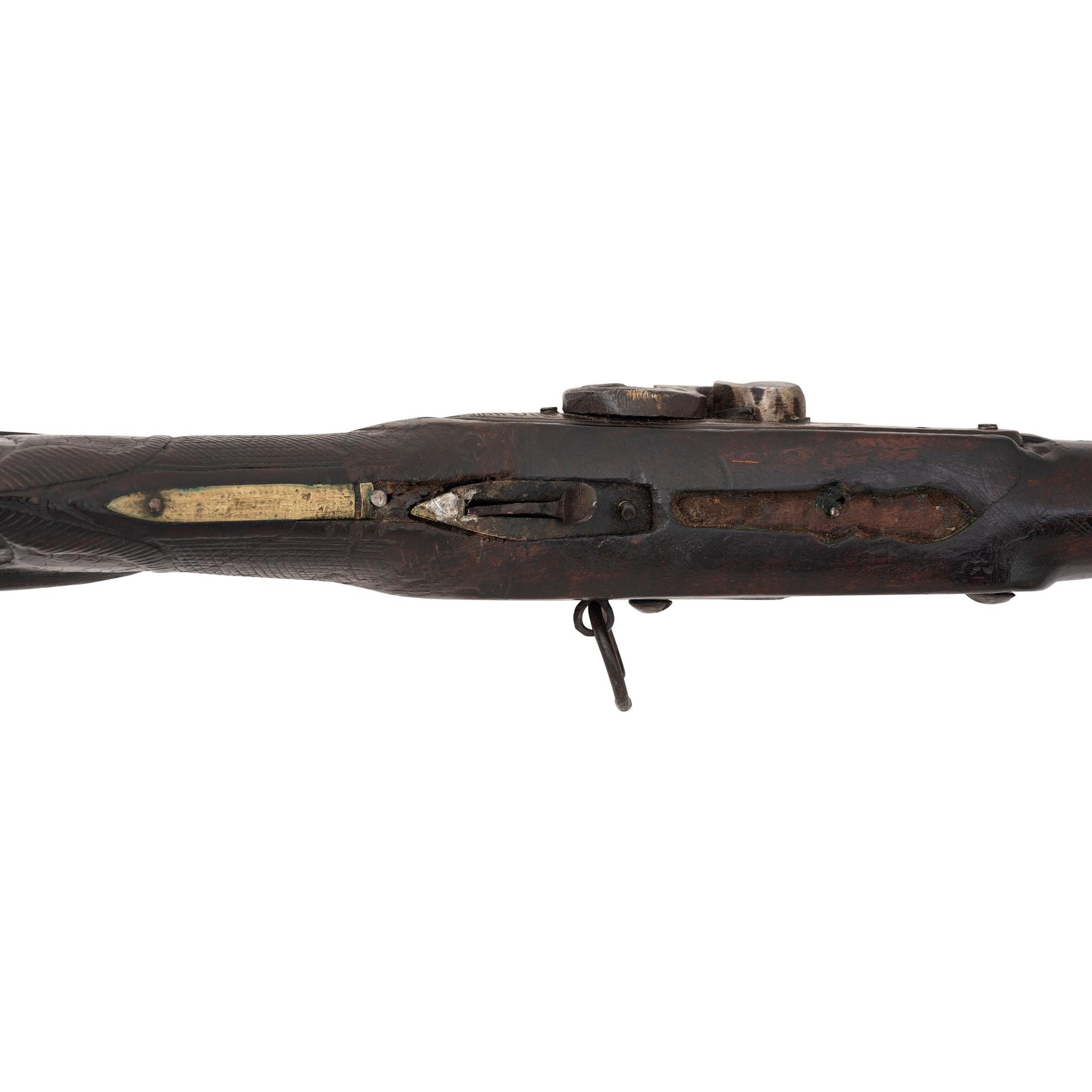 Ottoman Knee Pistol Converted to Percussion