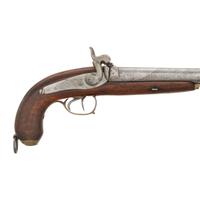 Belgian Percussion Side by Side Howdah Pistol