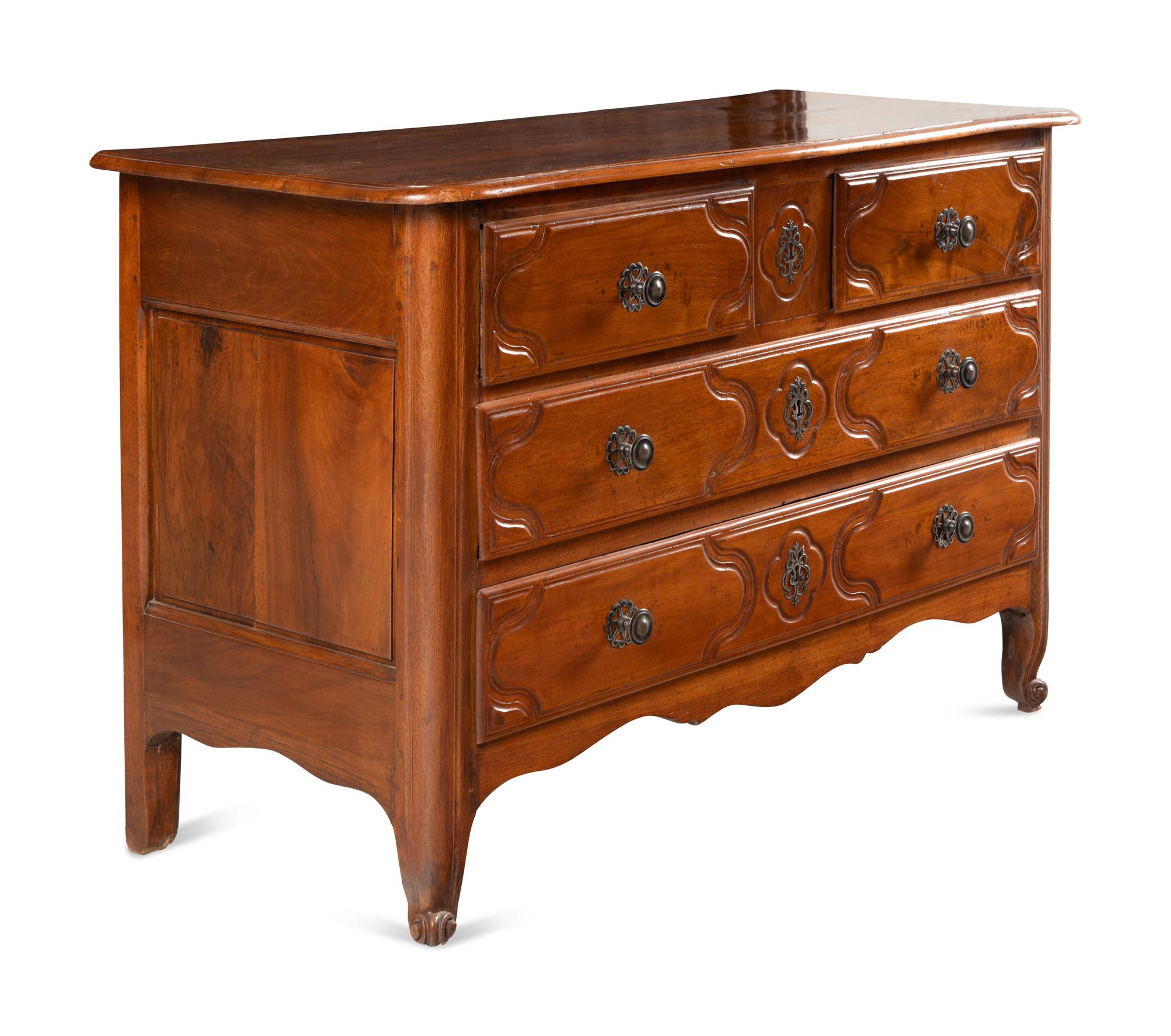 A French Provincial Walnut Commode