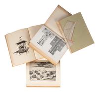 [JAPANESE PAINTING] A group of multi-volumed works about Japanese Painting, comprising: