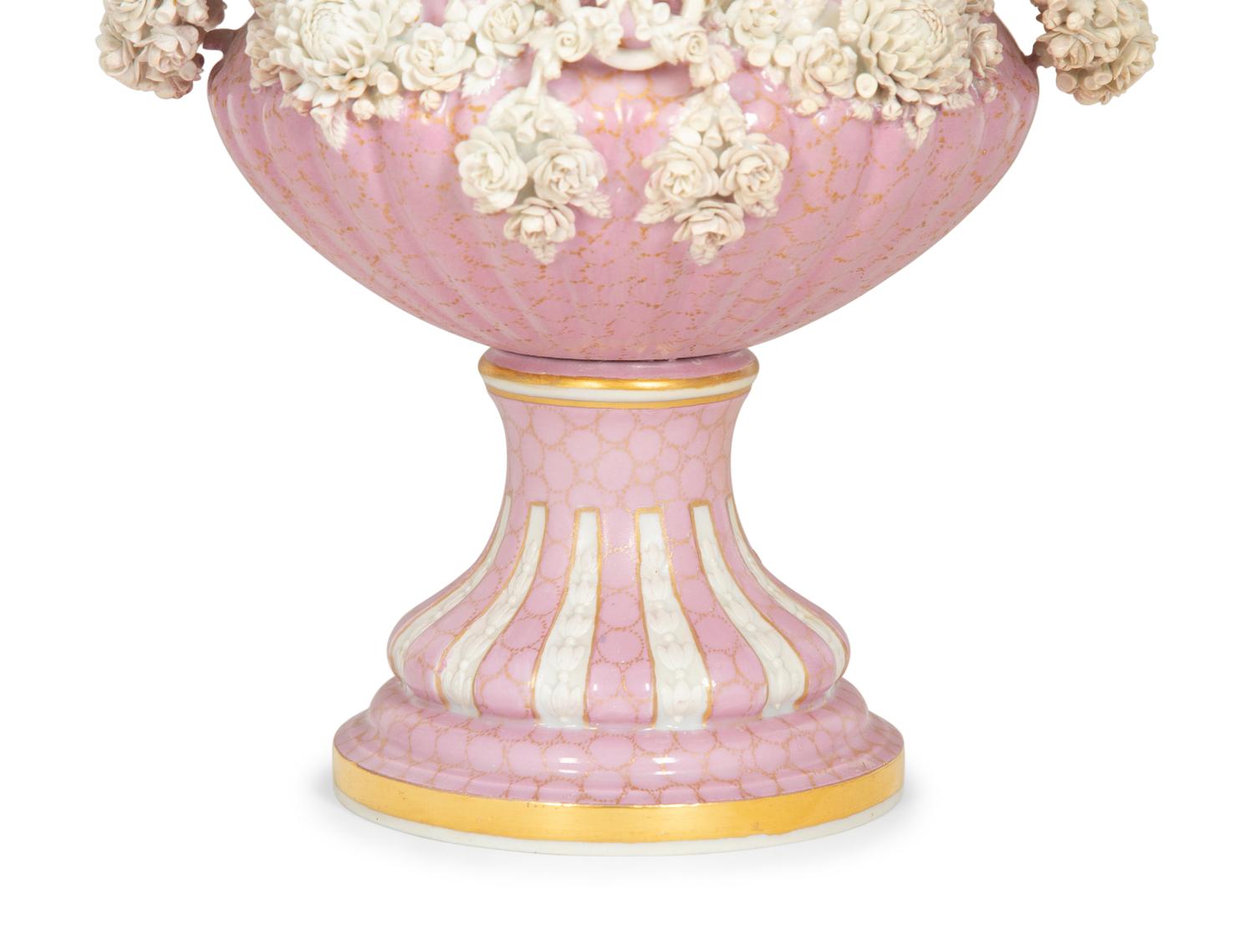 A Sèvres Style Porcelain Urn