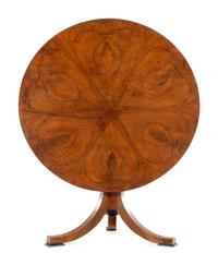 A Northern European Walnut Center Table
