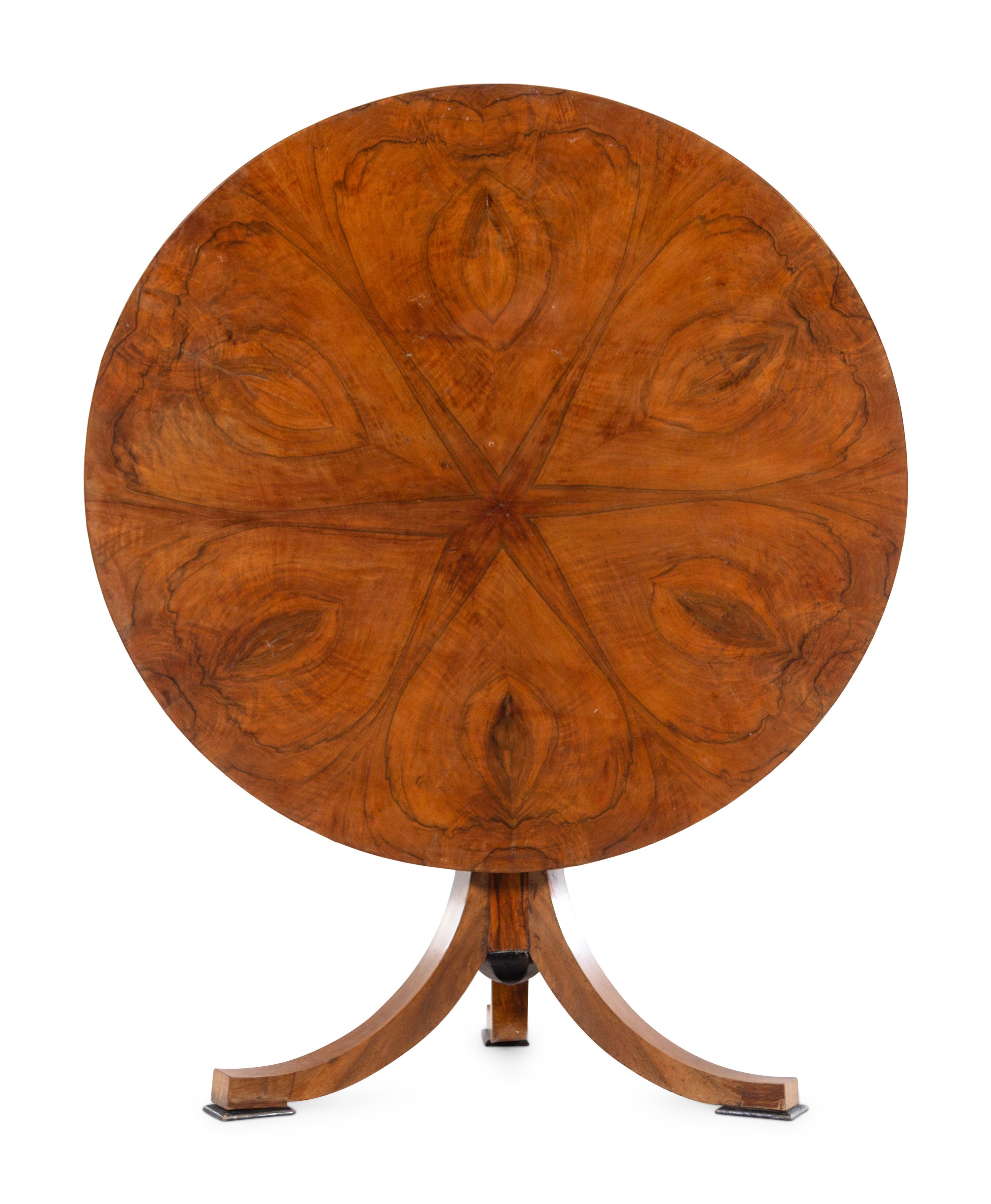 A Northern European Walnut Center Table