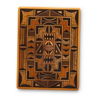 Les Namingha (Hopi-Tewa-Zuni, b. 1968) — Pottery Tile, 2016