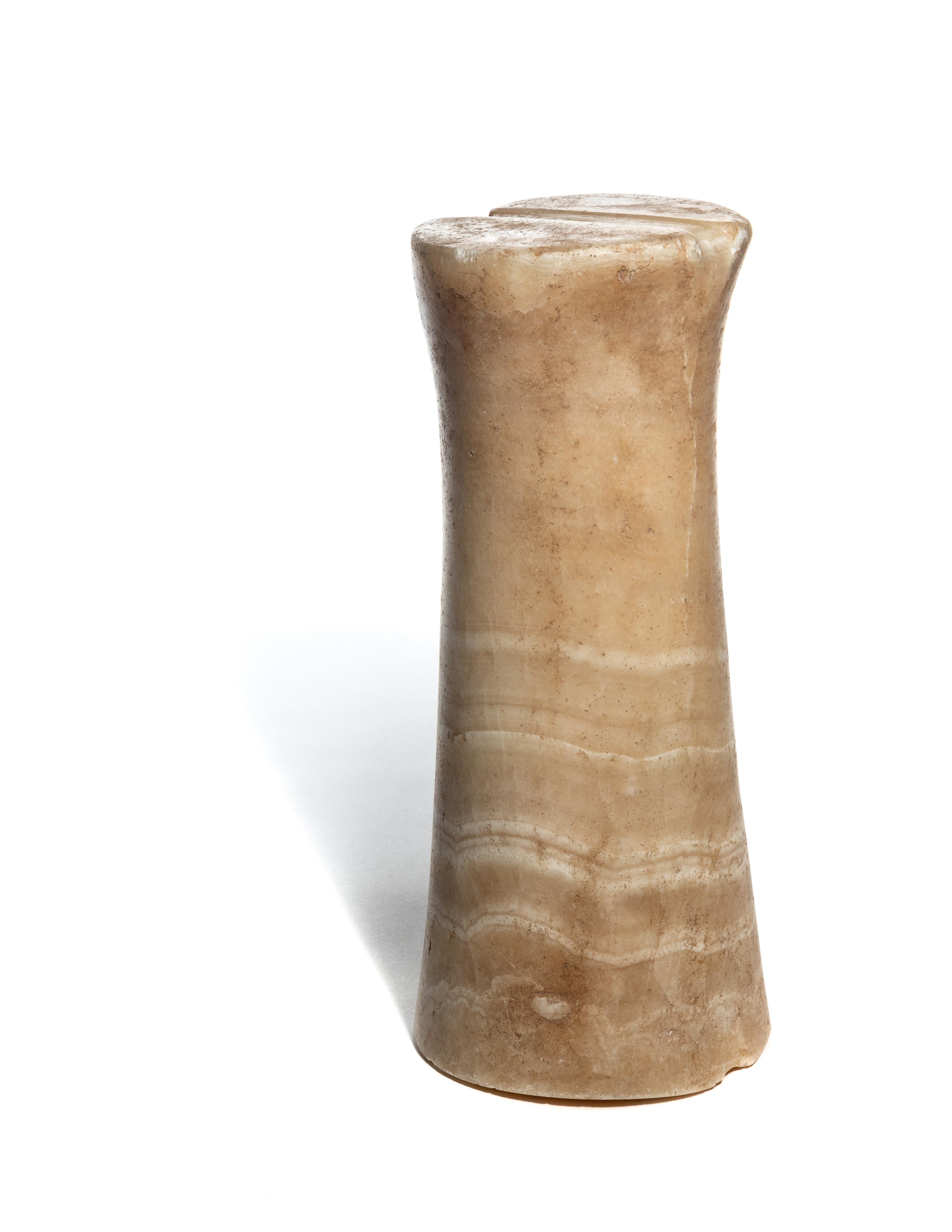 A Bactrian Calcite Columnar Ritual Object