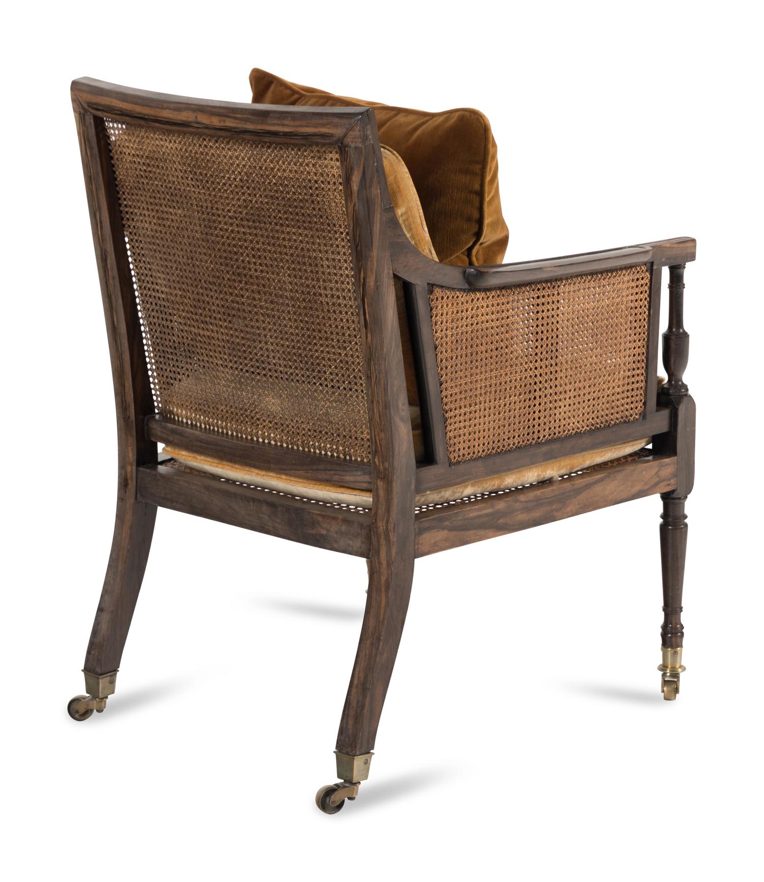 A Regency Calamander Armchair