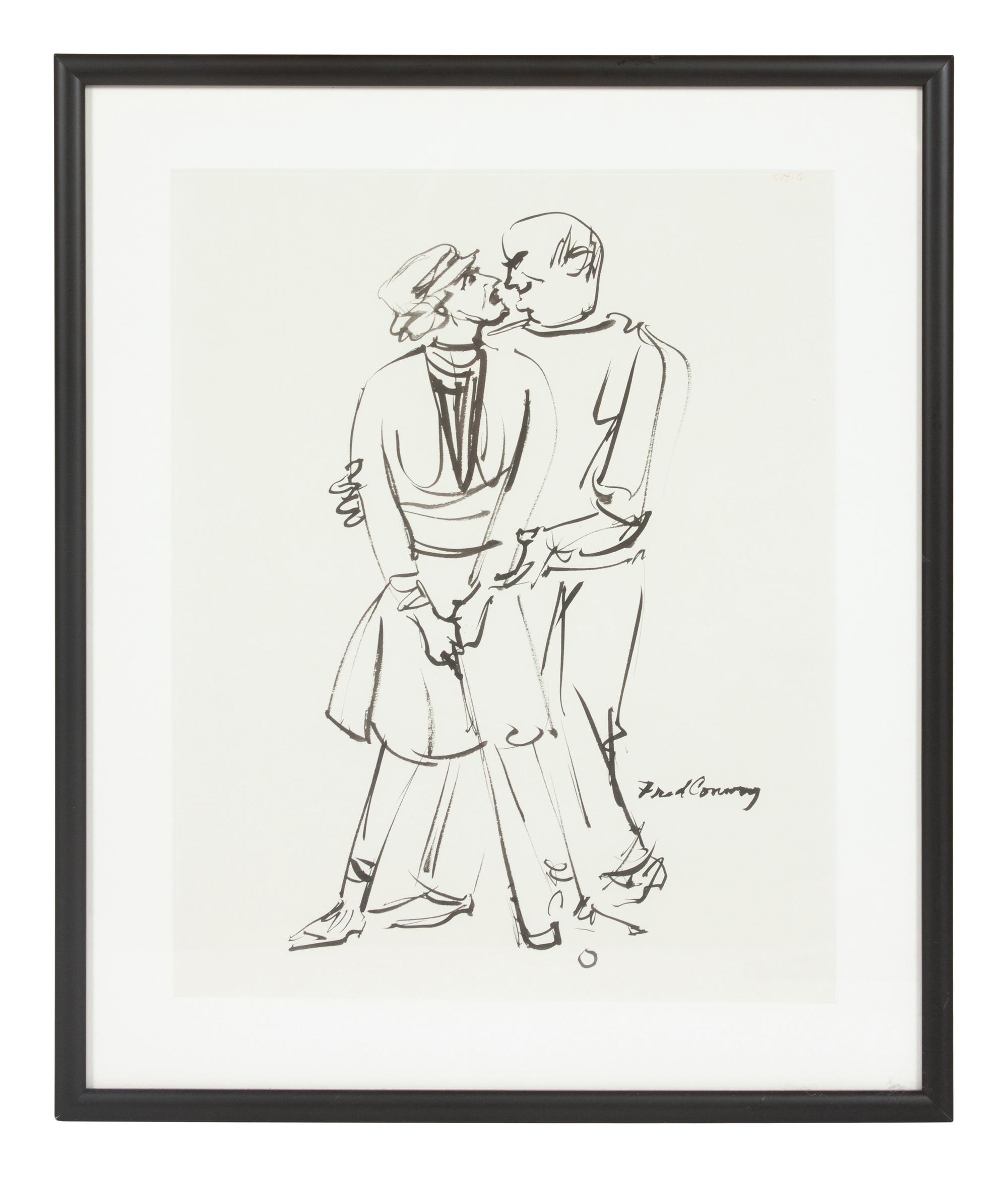 Three works: Golfing Couples