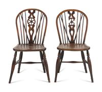 A Pair of Windsor Side Chairs
