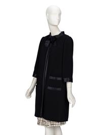 Chanel, Black Evening Coat