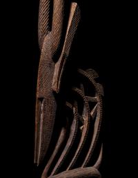 A Bamana Wood Antelope (Chiwara)