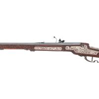 Contemporary Schwabian Wheellock Rifle in the Style of Johann Michael Maucher by John B. Derrick (American, b.1936)