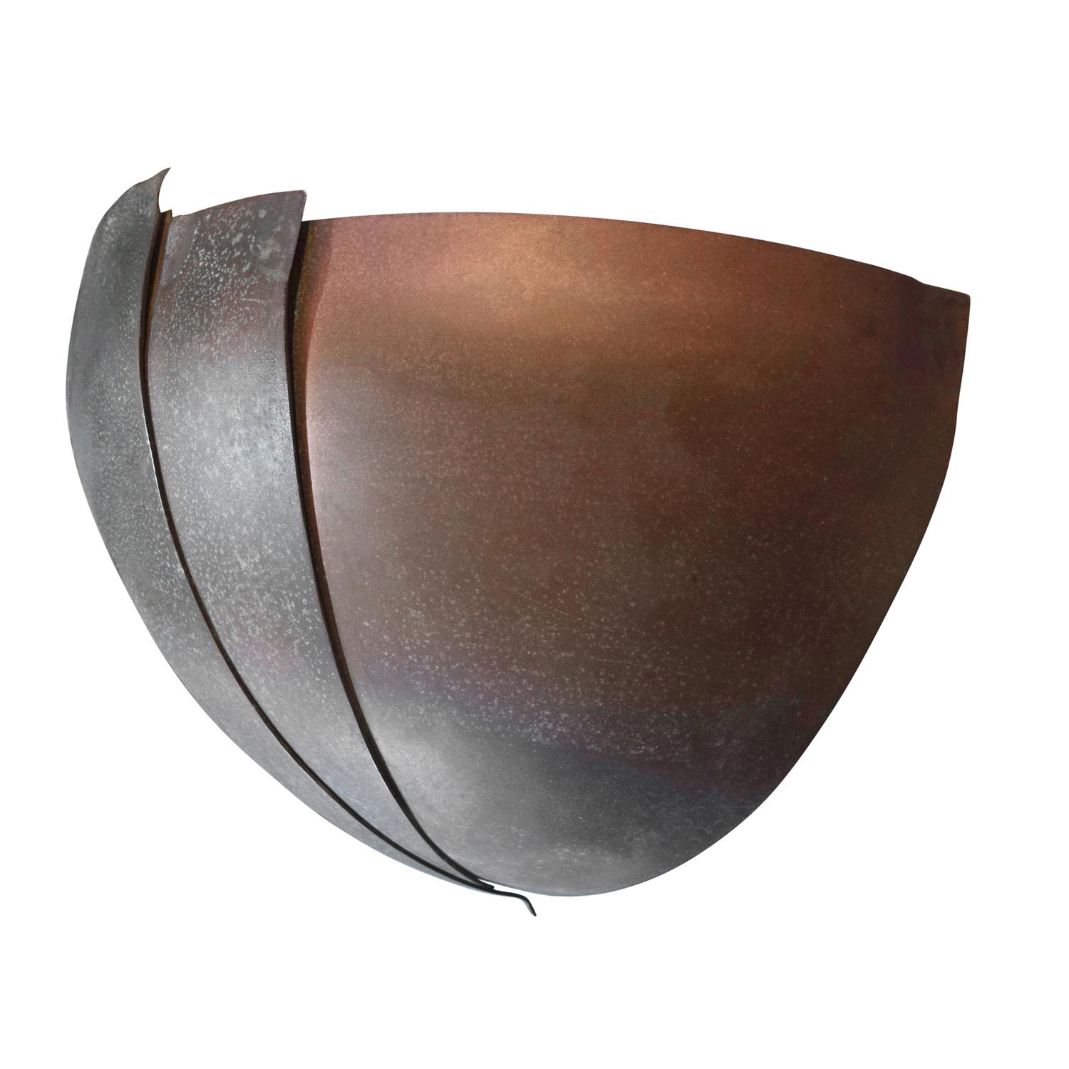 An Art Deco Copper Sconce 14" W x 7.5" D x 8" H — England, Circa 1920