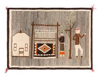 Navajo Pictorial Weaving / Rug