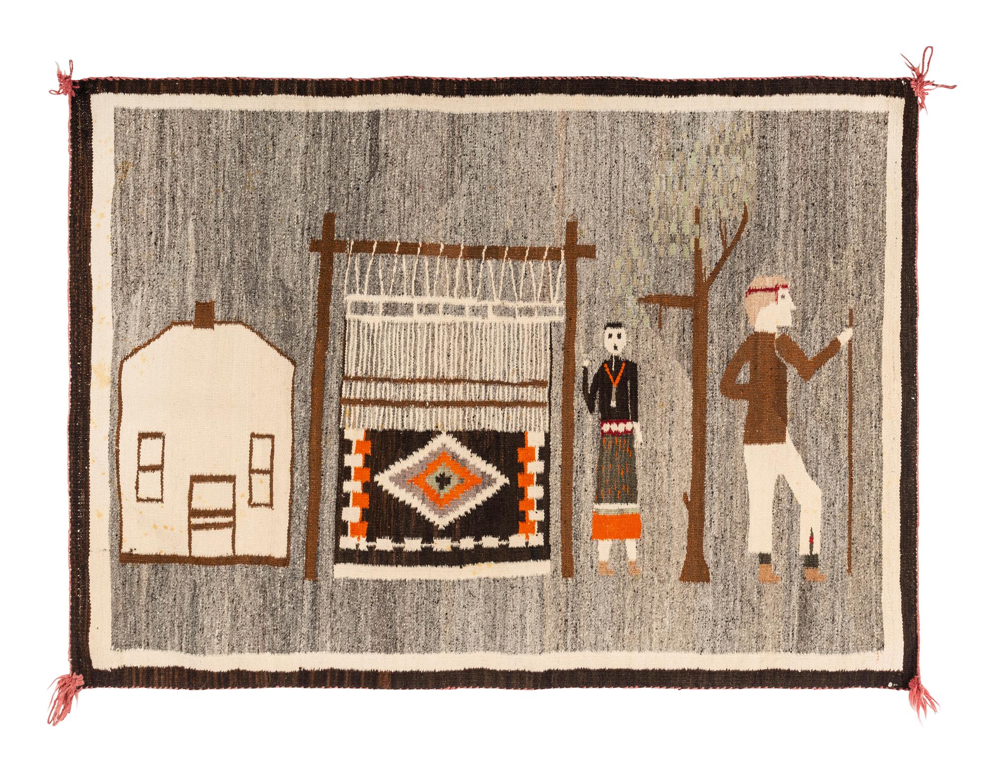 Navajo Pictorial Weaving / Rug