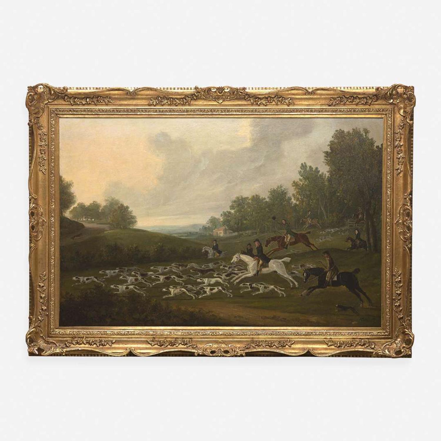 William Brooks (British, 18th Century) The Chase
