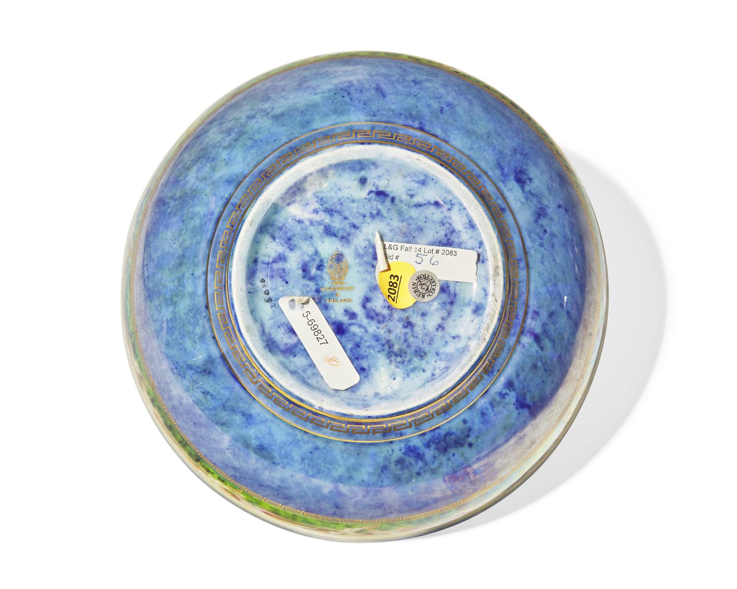 A Wedgwood Lustreware Porcelain 'Cranes' Bowl