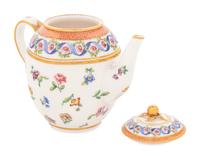 A Sèvres Porcelain Teapot and Cover ( Théière 'Calabre' et sa Couvercle, 1ère Grandeur )