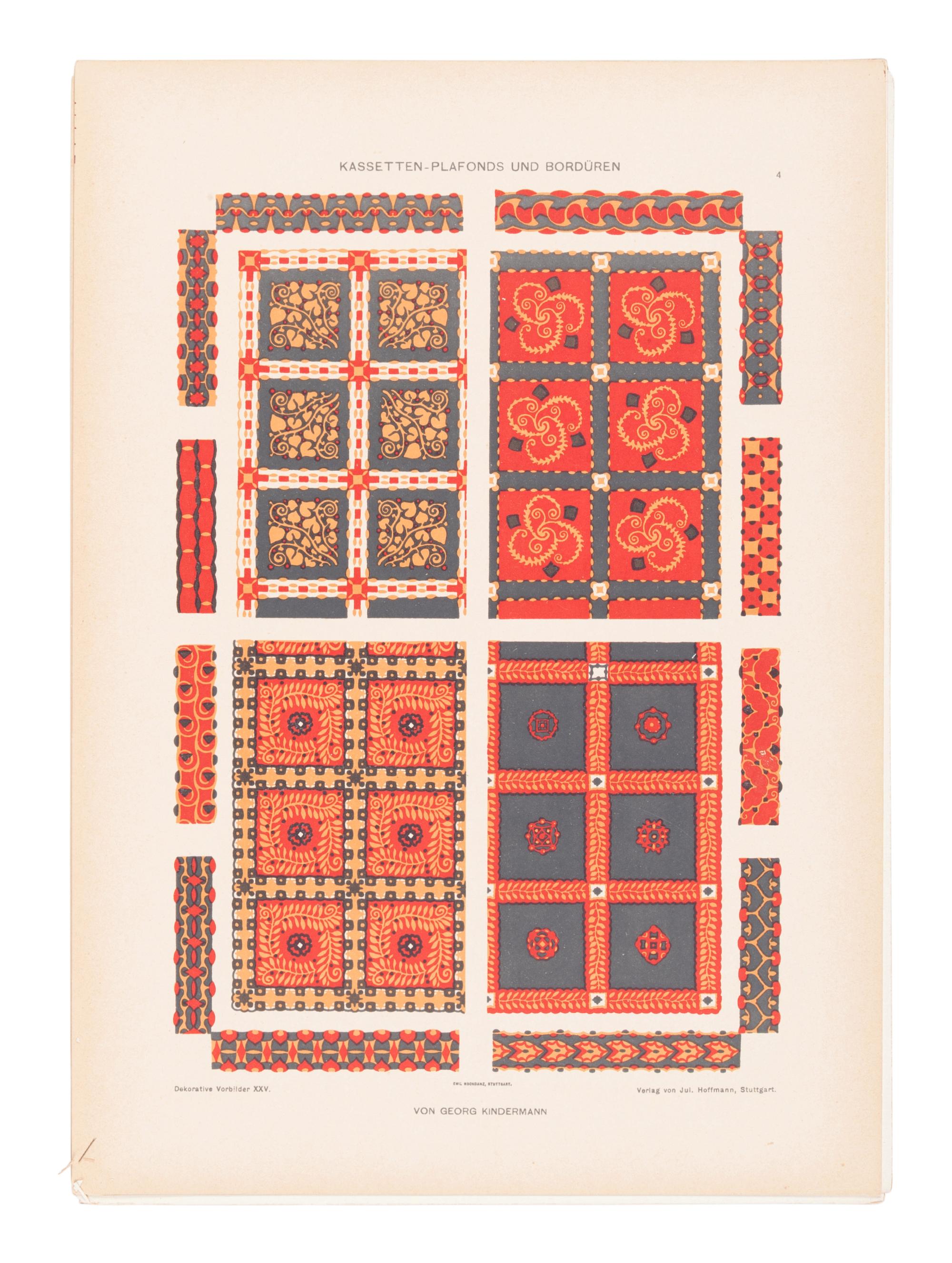 [ARCHITECTURE & DESIGN]. [KNOTHE, Paul (1897-1988)] . Der Maler Als Raumkünstler. Dresden: Atelier Stenzel, [1927].