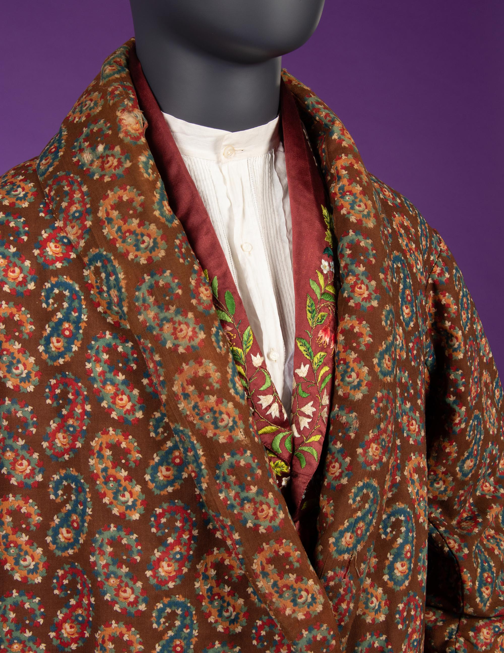 Two Men's Banyan Robes, 1840 & 1870