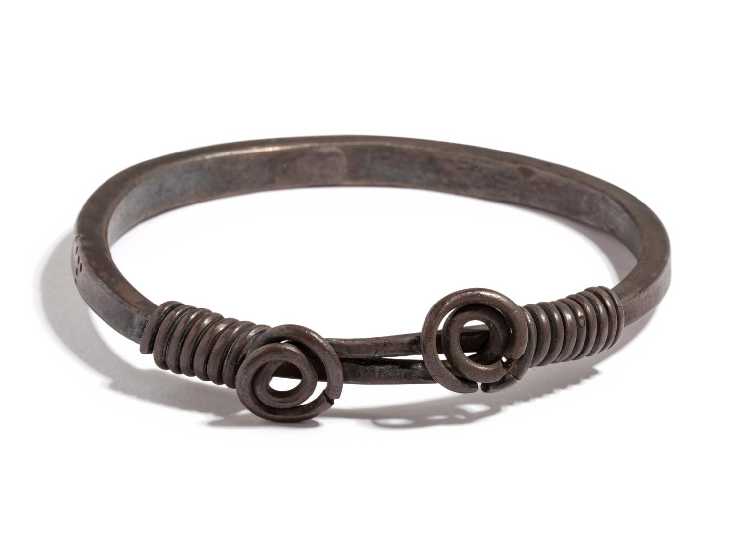 A Roman Silver Bracelet
