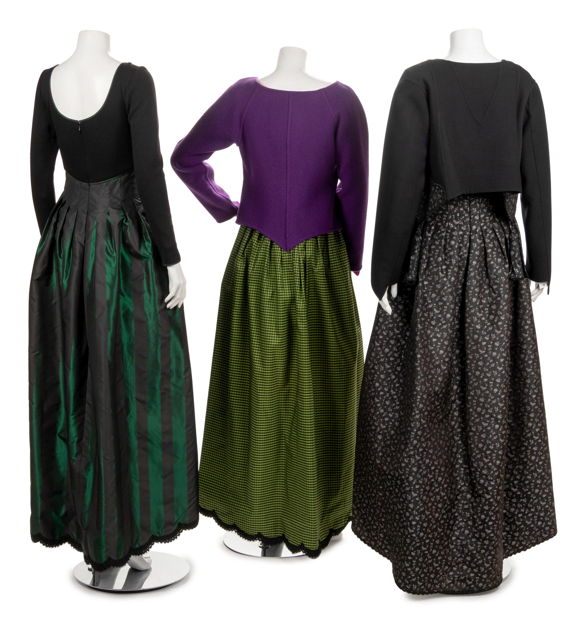 Three Geoffrey Beene Dresses, Fall 1989