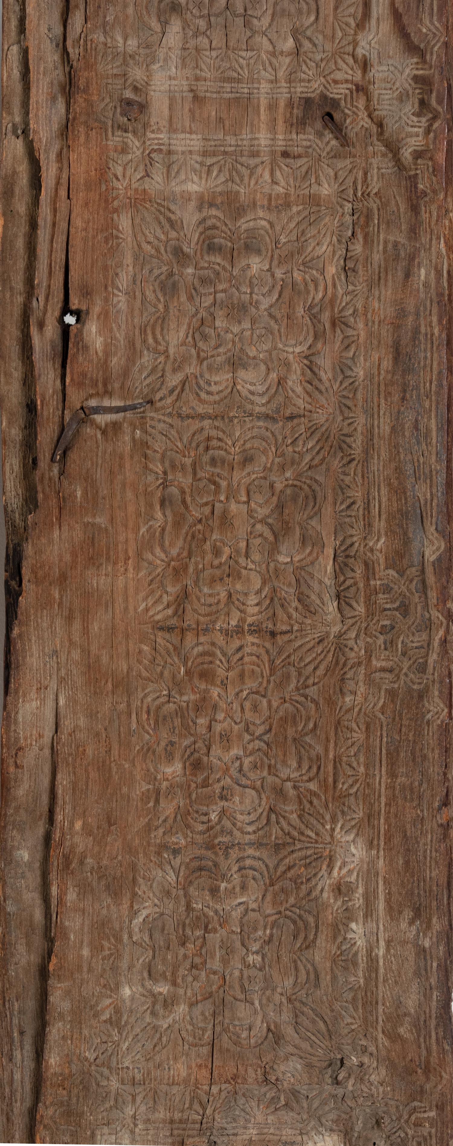 Two Persian Door Panels